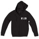 Hiib Full Zip Hoodie - Black