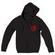 Brents Boxing Peterboro Kids Full Zip Hoodie - Black