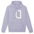 Dennis & Dyer Sparkle Large Logo Hoodie - Lavendar