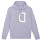 Dennis & Dyer Sparkle Large Logo Hoodie - Lavendar