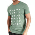 Fly Monogram Tee - Green