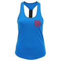 Brents Boxing Peterboro Womens Performance Strap Back Vest - Sapphire