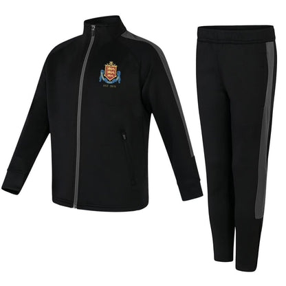 Border City Abc Kids Slim Fit Poly Tracksuit