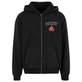 Boxfit Vintage Zipped 2006 Hoodie - Black