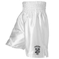 Wimborne Abc Satin Boxing Bout Shorts - White