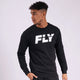 Fly Big Logo Jumper - Black