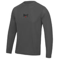 Boxfit Long Sleeve Cool Tee - Charcoal