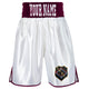 Chelmsford Abc Satin Boxing Shorts - White