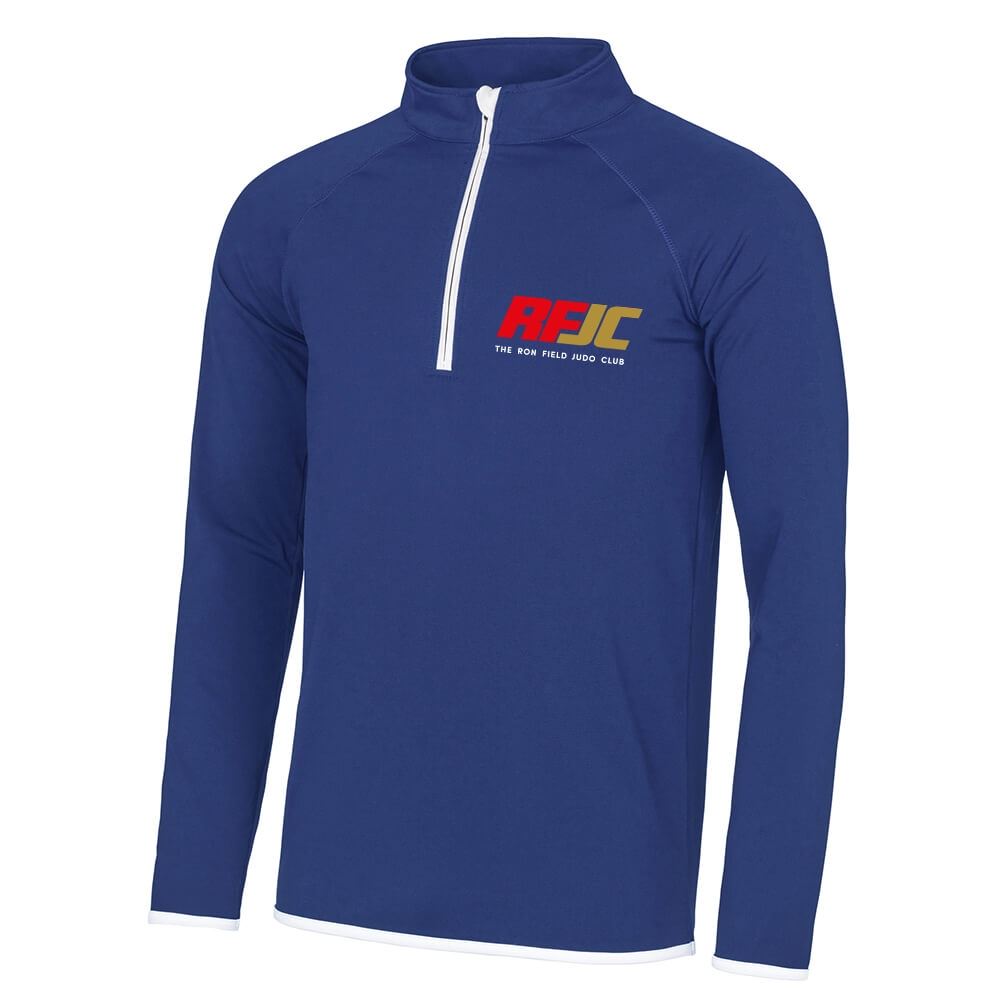 The Ron Field Judo Club 1/2 Zip Sweatshirt