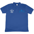 Blue Flames Abc Kids Polo Shirt - Royal Blue