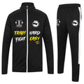OMNIBUS Boxing Slim Fit Tracksuit - Black/White/Yellow