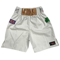 Thumbnail for Custom Made Boxing Shorts Martin Mcdonagh White