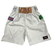 Custom Made Boxing Shorts Martin Mcdonagh White