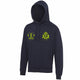 Border City ABC Hoodie - Navy/Fluo Yellow