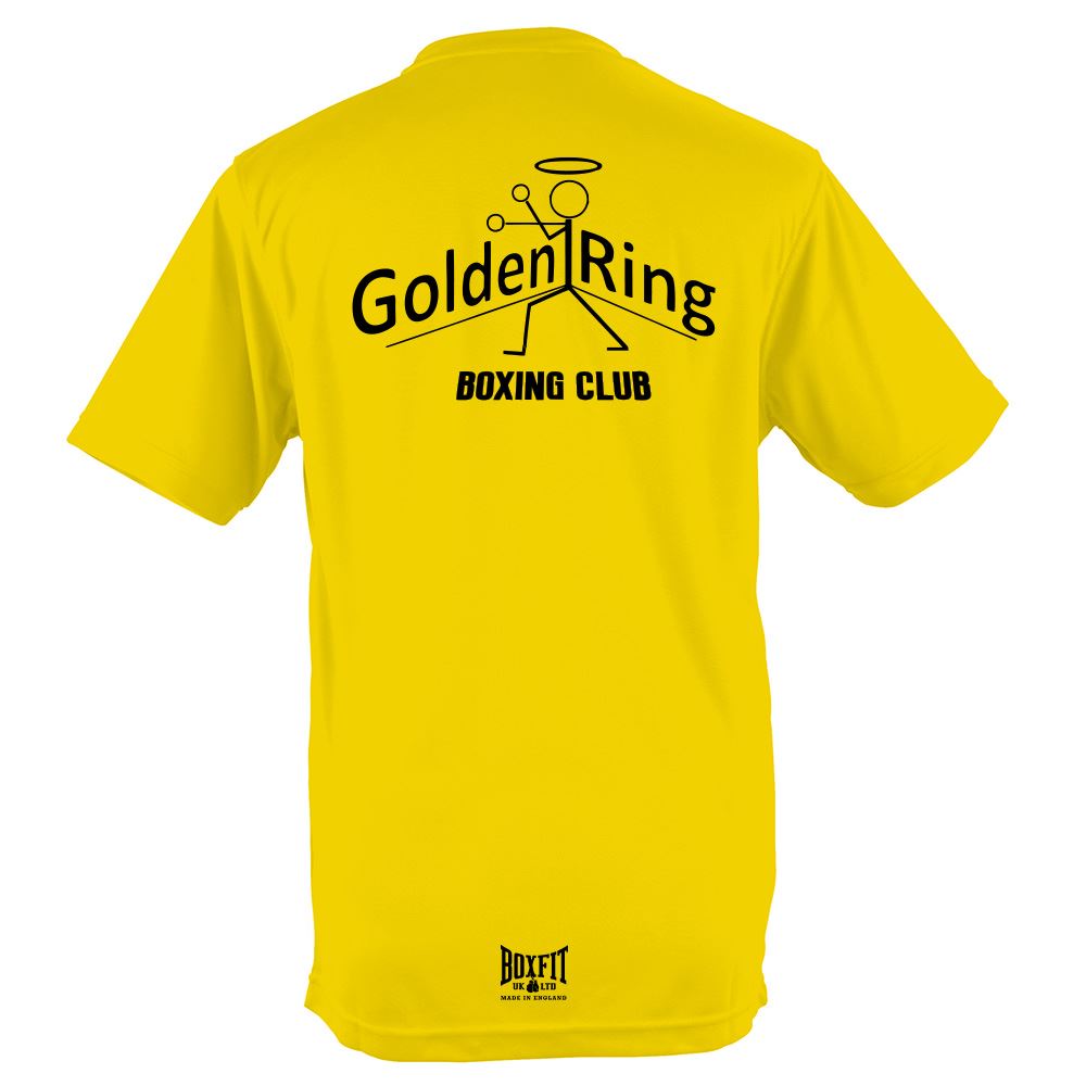 Golden Ring Boxing Club Poly T-Shirt