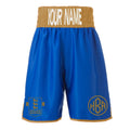 Hoddesdon Boxing Club Bout Boxing Shorts - Royal/Gold