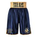 LIONS BOXING ACADEMY BOUT BOXING SHORTS - Navy/Gold