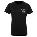 The Pt Farm Womens Panelled Tech Tee - Black