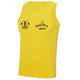 Golden Ring Boxing Club Vest - Yellow