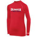 Islington Boxing Club Kids Ls Base Layer - Red