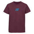Be First Casual Kids T-Shirt - Claret/Sky