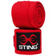 STING ELASTICISED HAND WRAPS 3M - Red