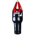 Lonsdale Lion Pu Angle Punch Bag - Black/Red/White