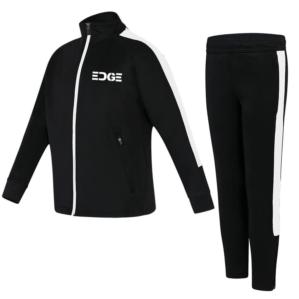 Edge Gym Kids Slim Fit Poly Tracksuit