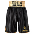 The Academy Boxing Club Bout Shorts - Black/Gold