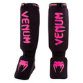 Venum Kontact Shin Instep Guards - Black/Pink