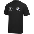 Slough Abc Kids Poly T-Shirt - Black