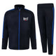 Boxfit Kids Embroidered Logo Slim Fit Poly Tracksuit - Navy/Royal