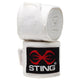 Sting Elasticised Hand Wraps 4.5M - White