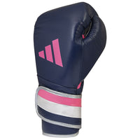 Thumbnail for Limited Edition Adidas Adispeed Leather Hook & Loop Boxing Gloves