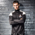 Broadside Warriors Abc Reflective 1/4 Zip Top - Black