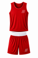 Be First Short & Vest Set - Red