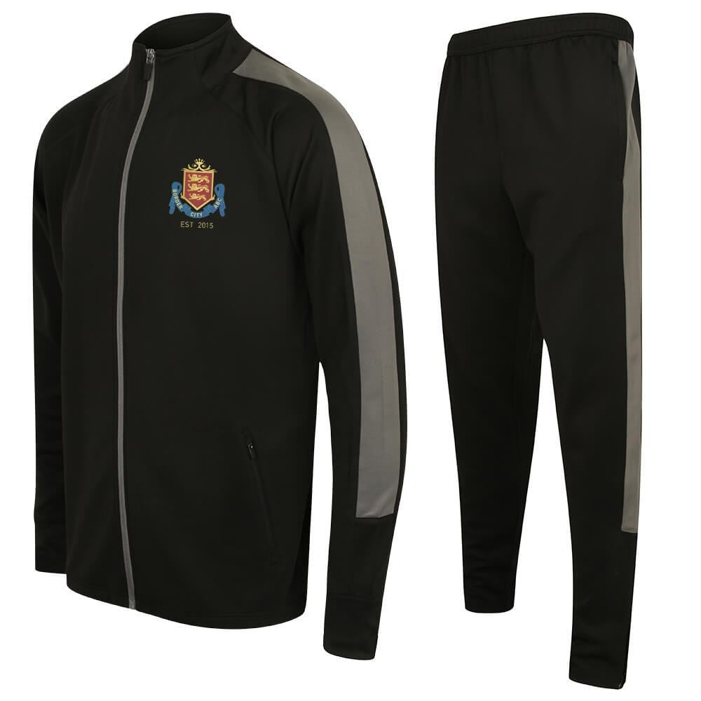 Border City Abc Slim Fit Poly Tracksuit