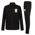 Wearmouth Boxing Club Kids Slim Fit Poly Tracksuit - Black/Black