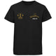 Golden Ring Boxing Club Kids Cotton T-Shirt - Black