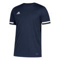 Adidas T19 Short Sleeve Jersey Top - Navy