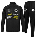 OMNIBUS Boxing Slim Fit Tracksuit - Black/Black/Yellow
