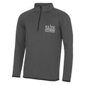 Elite Commando Fitness Cool 1/2 Zip Sweatshirt - Charcoal/Black
