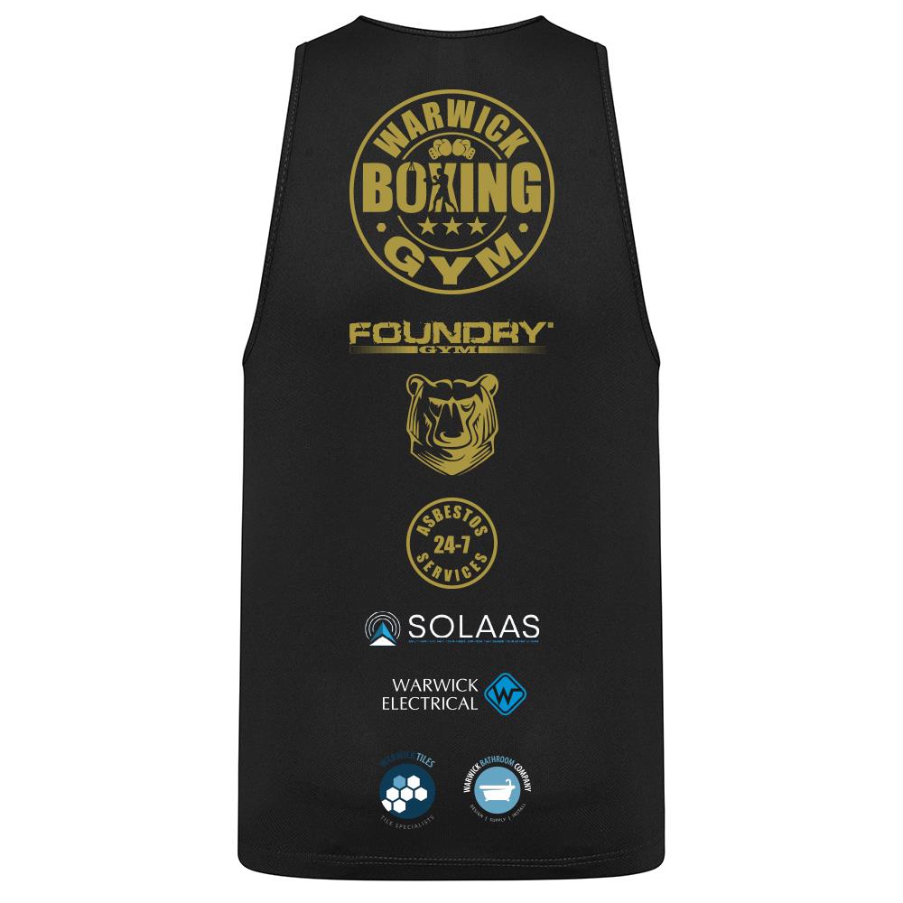 Warwick Boxing Gym Kids Vest