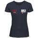 BN1 Boxing Womens Slim T-Shirt - Navy