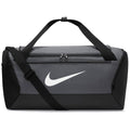 Nike Brasilia Small Duffle Bag - Grey/Black/White