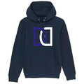 Dennis & Dyer Sparkle Large Logo Hoodie - Navy