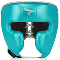 Phenom Boxing SHG-252 Head Guard - Metallic Teal/Silver