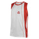 Lonsdale Performance Boxing Ring Wear Vest - White/Red