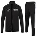 TIMES ABC SLIM FIT TRACKSUIT - Black/White