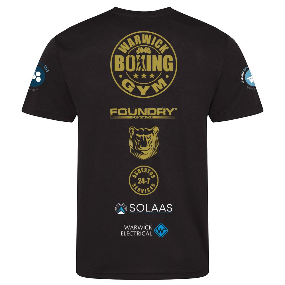 Warwick Boxing Gym Poly T-Shirt